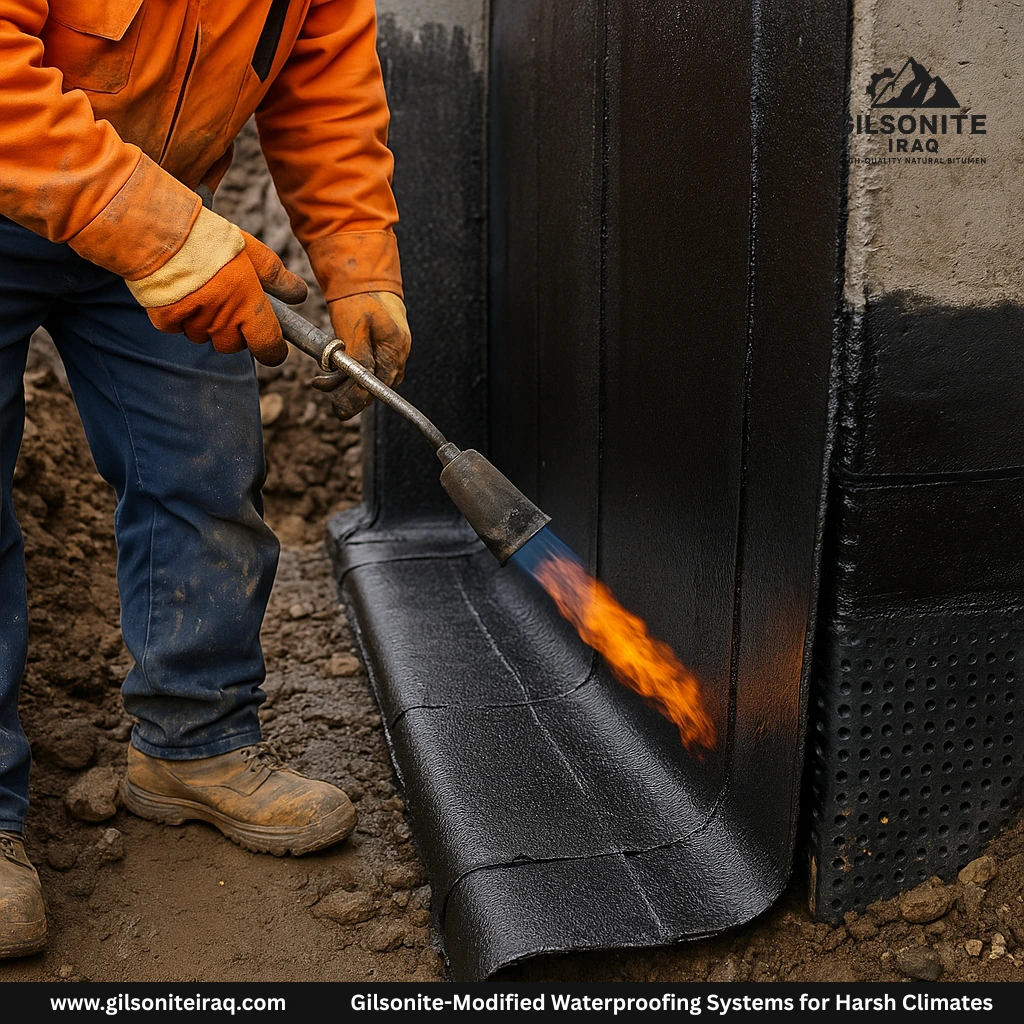 Gilsonite-Modified Waterproofing Systems for Harsh Climates