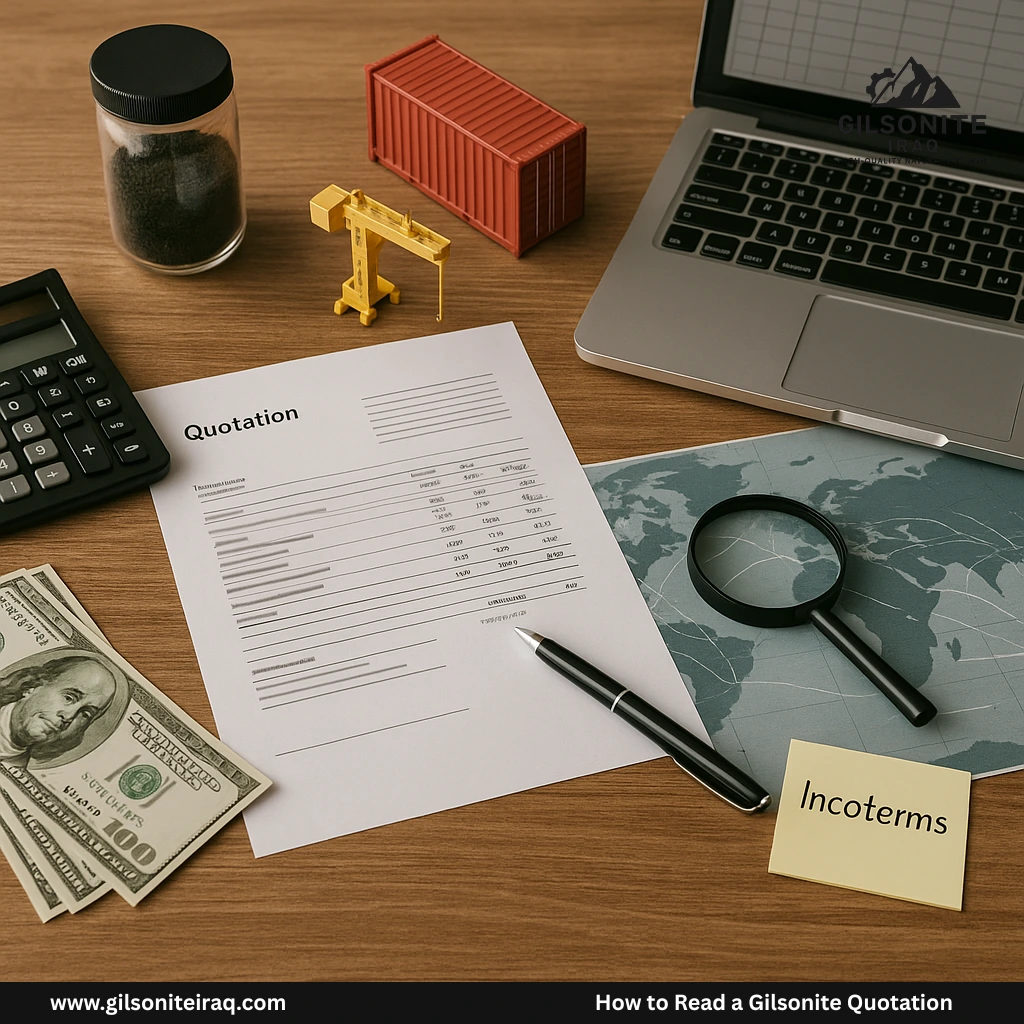 How to Read a Gilsonite Quotation: Hidden Costs and Red Flags