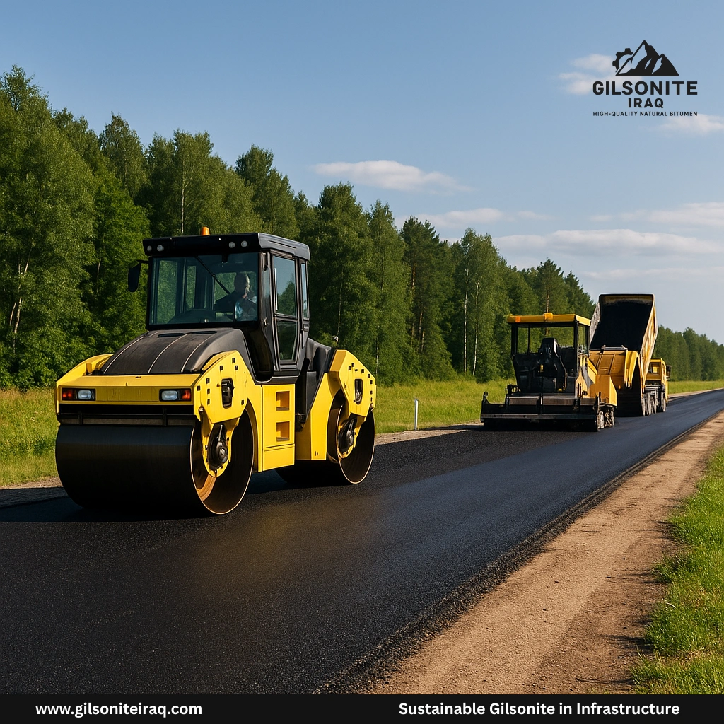 Sustainable Gilsonite in Infrastructure