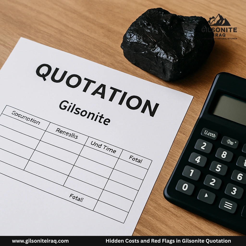 Hidden Costs and Red Flags in Gilsonite Quotation